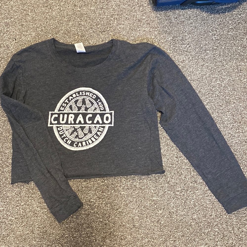 Curaçao crop top